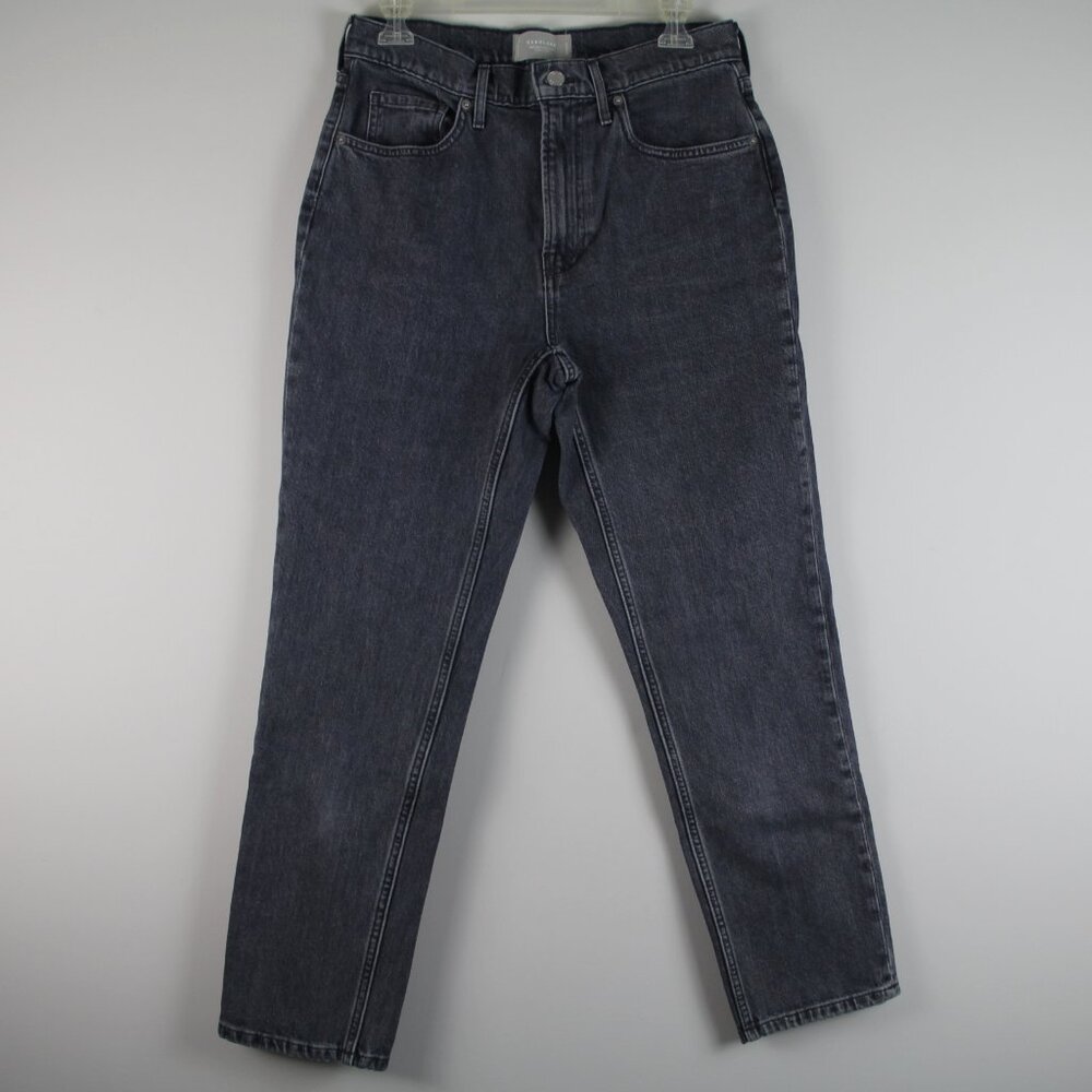 Everlane The Original Cheeky Organic Cotton Faded Charcoal Denim Jeans 28R
